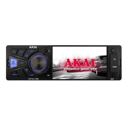Radio player auto Akai CA015A-4108S, display 4 inch,bluetooth, 4x50W, bluetooth, USB, SD, telecomanda