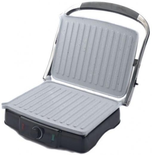 Sandwich Maker &amp; Grill Hausberg HB-533, 2200 W, carcasa Inox, Argintiu - Img 2