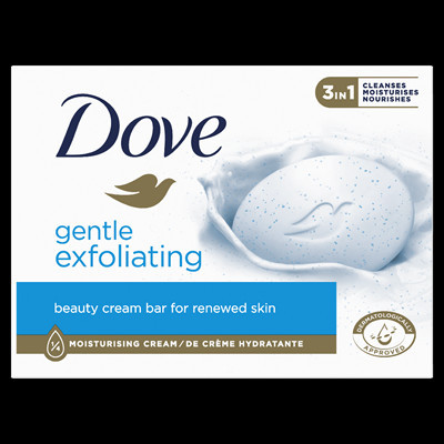 Sapun solid Crema Exfoliant Dove, 90 g