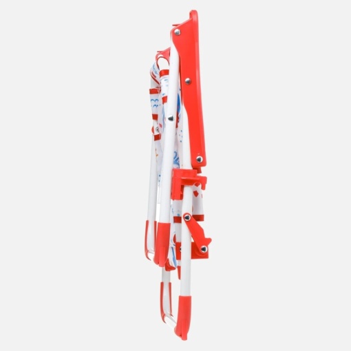 Scaunel pliabil pentru copii, structura metalica, dimensiune 33x34x47 cm, greutate maxima 35 kg, model Balena - Img 2