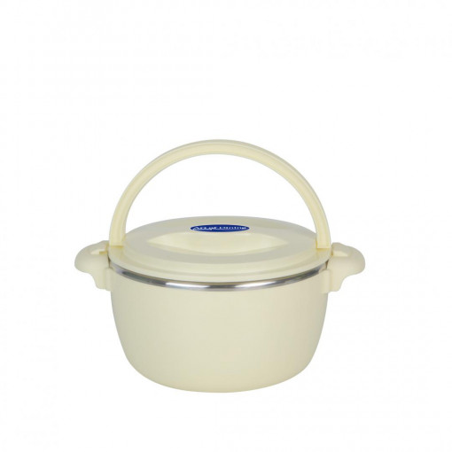 Set 3 caserole termice Cooking by Heinner, Nova, 2 - 4 - 6 L, Beige - Img 3