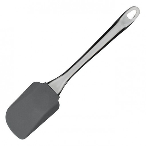 Spatula din silicon cu maner din plastic, lungime 25 cm - Img 1