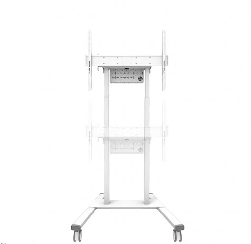 Stand mobil motorizat 37&quot;-100&quot; white - Img 3