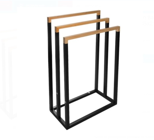 Suport uscator pentru prosoape, 3 spatii, dimensiune 45x21x76 cm