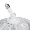 Ventilator de tavan cu lumina LED, putere 30 W, dulie E27, telecomanda - Img 3
