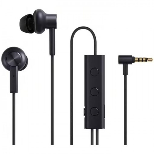 Casti audio Xiaomi Mi Noise Cancelling Earphones, In-ear, Jack 3.5mm, 1.25m, Negru
