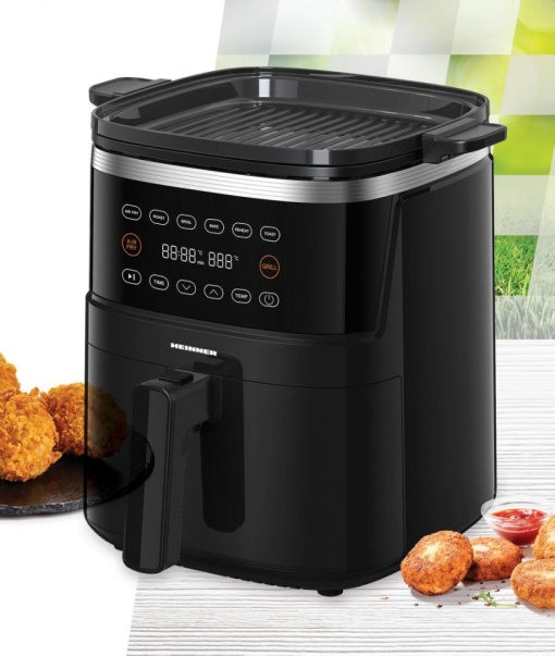 Friteuza cu aer cald si Grill HEINNER VastCook HAFG-B5BK2600, capacitate 5L, 2600W - Img 4