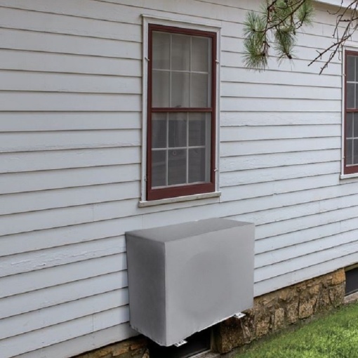 Husa protectie unitate exterioara AC, dimensiune 82x28x57cm, Gri - Img 3