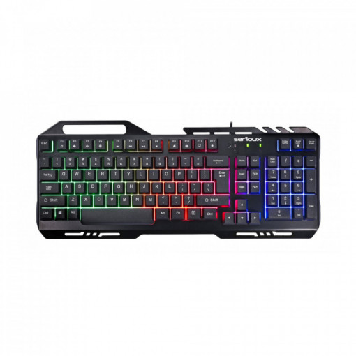 Kit gaming 3 in 1 Serioux SRXB-TOBIS3IN1, Mouse, Tastatura si Mousepad - Img 5