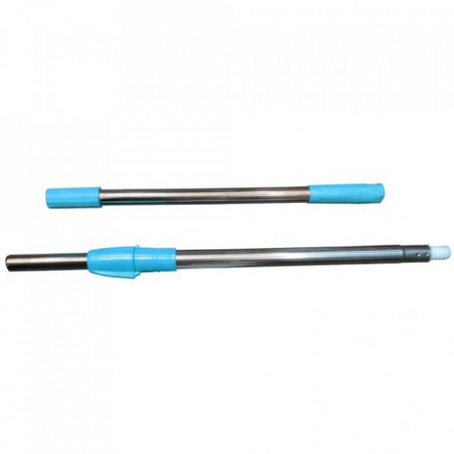 Maner telescopic pentru mop rotativ 360 grade, Albastru