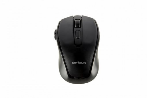 MOUSE SERIOUX PASTEL600 WR BLACK USB - Img 2