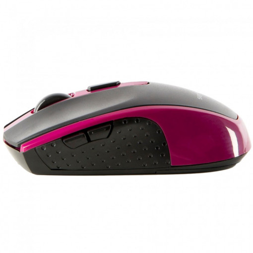 Mouse Wireless Serioux SRXM-PST600W-GR, 1600 Dpi, Senzor Optic, USB, Multicolor - Img 3