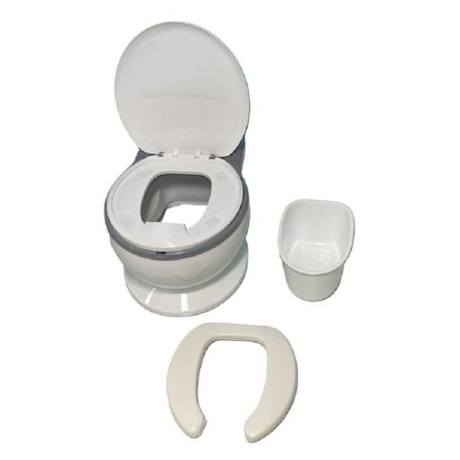 Olita tip WC pentru copii cu sunet, 27x27x32 cm, fFunctioneaza cu 3 baterii AG13 - Img 2