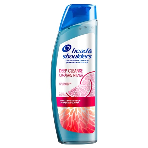 Sampon anti-matreata Head&amp;Shoulders Deep Cleanse Grapefruit, 250 ML - Img 1