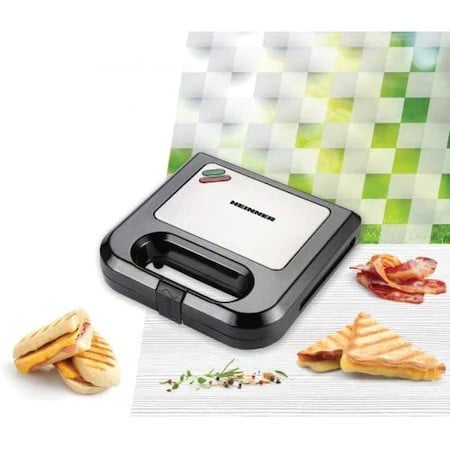 Sandwich maker Heinner SM-K750BKS, 750 W, placi tip grill - Img 3