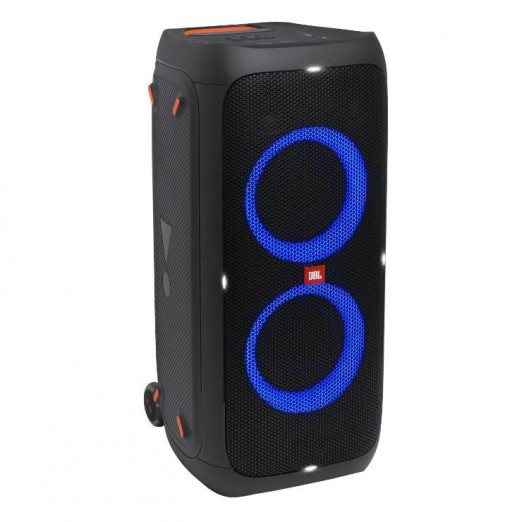 Sistem audio portabil JBL Partybox 310, Bluetooth, USB, IPX4, Pro Sound, Sound effects, Karaoke, 18H, Negru