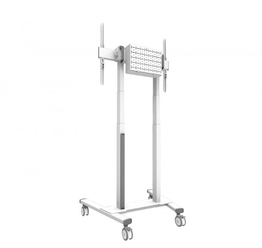 Stand mobil motorizat 37&quot;-100&quot; white - Img 4