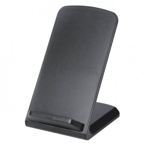 Suport pentru telefonul mobil, incarcare wireless, 7x7x11 cm, Negru - Img 2