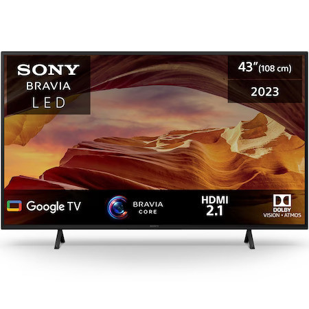 Televizor Sony BRAVIA LED 43X75WL, 108 cm, Smart Google TV, 4K Ultra HD, Clasa G (Model 2023) - Img 1