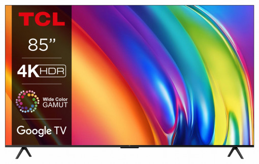 Televizor TCL LED 85P745, 214 cm, Smart Google TV, 4K Ultra HD, Clasa G (Model 2023) - Img 6