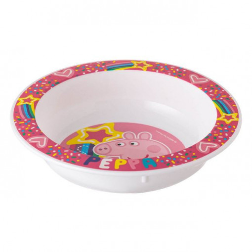 Bol din plastic model Peppa, diametru 16 cm - Img 2