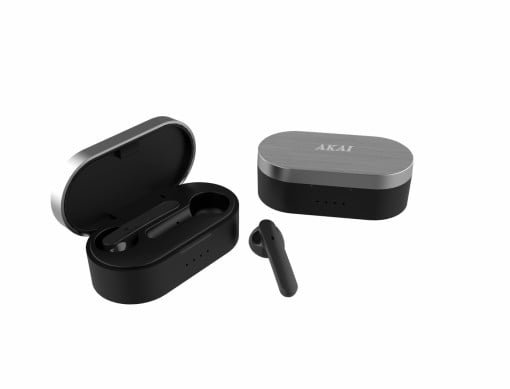 Casti audio in ear AKAI BTE-J10B, True Wireless, Bluetooth, Negru - Img 3