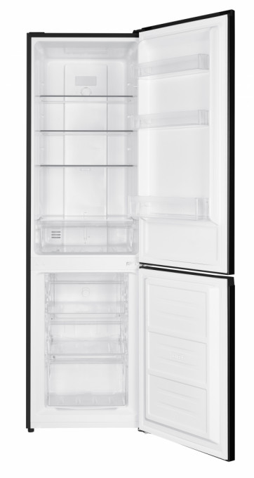 Combina frigorifica Heinner HCNF-HM253BKF+, 253 l, No Frost, Control electronic, Clasa F, H 180 cm, Negru - Img 3