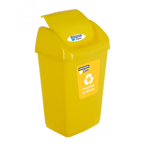 COS GUNOI+CAPAC RECICLARE 25 L, GALBEN - Img 1