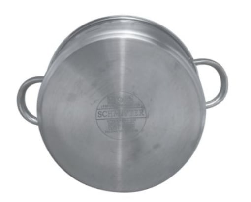 Cratita din inox cu capac, capacitate 2.2 l, dimensiune 18 x 10 cm, fund in 3 straturi, Schmitter - Img 4