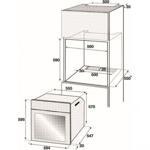 Cuptor incorporabil Beko BIM15300XPS, Electric, Autocuratare pirolitica, 71 l, Clasa A+, Grill, 3D Cooking, Inox - Img 7