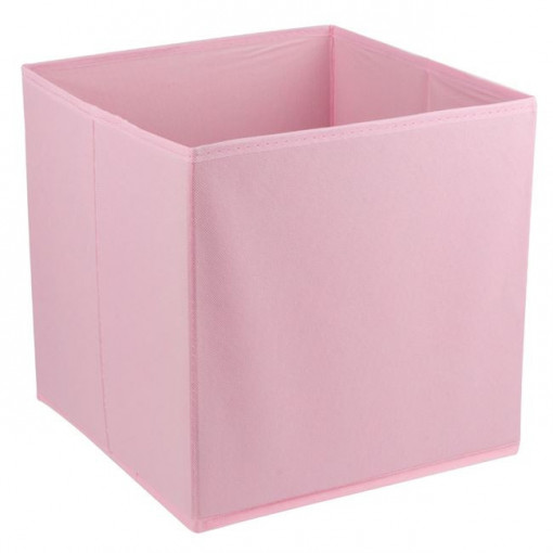 Cutie pentru depozitare, dimensiune 30x30x30 cm, Roz