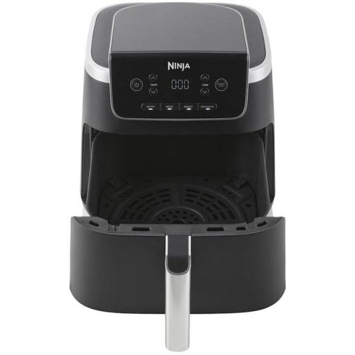 Friteuza cu aer cald Ninja AF140EU, 2000W, 4.7L, 4 programe de gatit, negru - Img 4