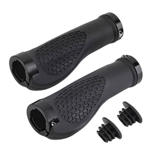 Manere din cauciuc pentru bicicleta, dimensiune 13x4 cm - Img 1