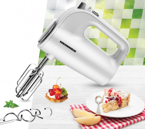 Mixer de mana Heinner White Lily 300 HM-300WH, putere 300W - Img 3