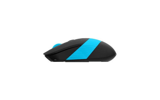 Mouse A4tech, gaming, wireless, 2.4GHz, optic, 2000 dpi, butoane/scroll 4/1, buton selectare viteza, Negru / Albastru - Img 5