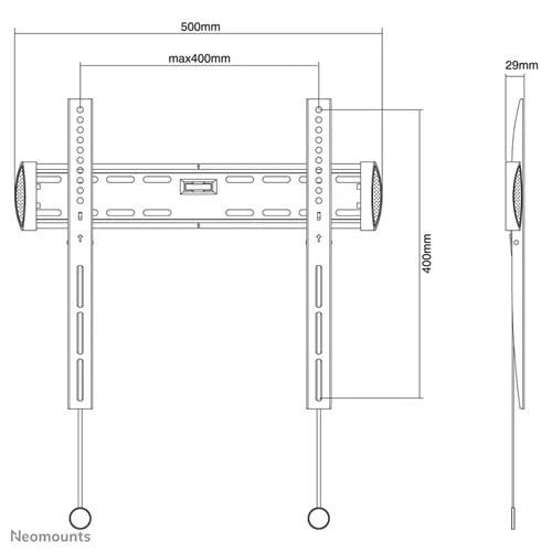 NM Select TV Wall Mount Fix 32&quot;-55&quot; - Img 3