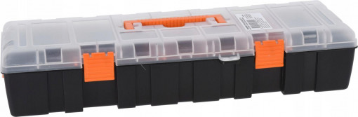 Organizator pentru accesorii cu 6 separatoare, 46x17x9 cm, Plastic - Img 2