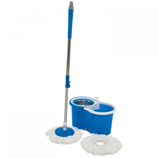 Set mop rotativ 360 grade Vanora Home cuva metalica - Img 1