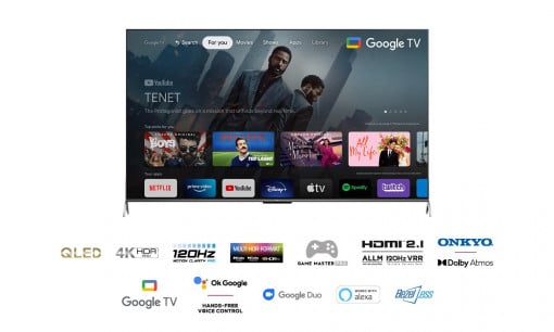 TCL 85&quot;-216CM Qled Smart TV 4K Grey - Img 2