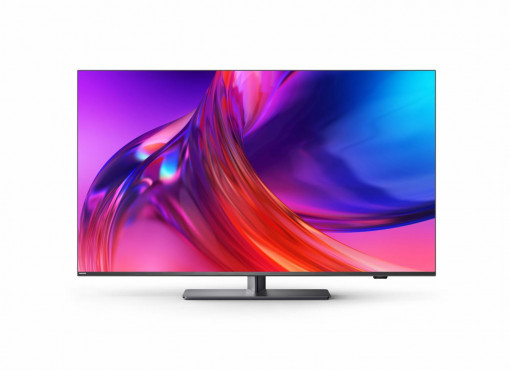 Televizor Philips AMBILIGHT tv LED 55PUS8818, 139 cm, Google TV, 4K Ultra HD, 100 Hz, Clasa E (Model 2023) - Img 4