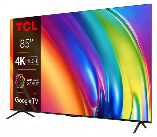 Televizor TCL LED 85P745, 214 cm, Smart Google TV, 4K Ultra HD, Clasa G (Model 2023) - Img 7