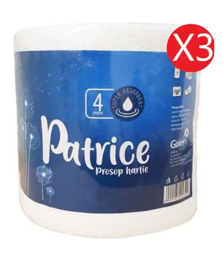 3x Prosop bucatarie Patrice, 4 straturi - Img 2
