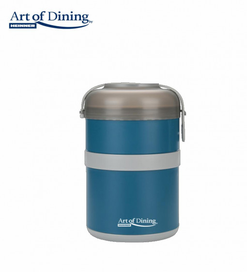 Caserola termica dubla, Heinner, Art of Dining, 920 ml, Multicolor - Img 2