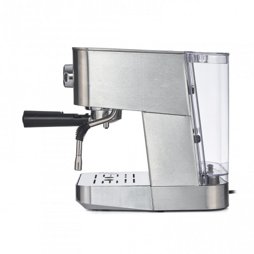 Expresor Heinner HEM-1050SS, 20 bar, 1050 W, 1.5 L, filtru dublu din inox, plita calda, Inox - Img 3