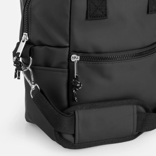 Geanta izoterma, capacitate 6 l, dimensiune 21x13x27 cm, Neagra - Img 4