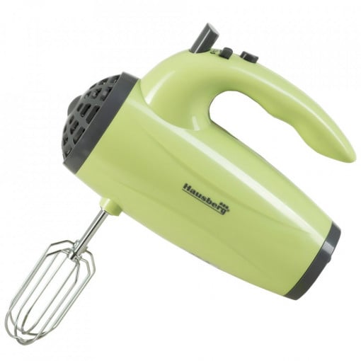 Mixer de mana Hausberg HB-4119, 300 W, 5 viteze, Functie Turbo, accesorii incluse, Multicolor - Img 2