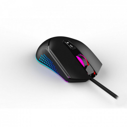 Mouse gaming Serioux Yden, 10000 DPI, 8 butoane, RGB - Img 5