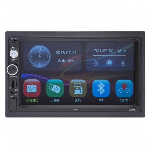 PNI 2DIN 7&quot; NAVI MEDIA PLAYER AUTO V8270 - Img 2