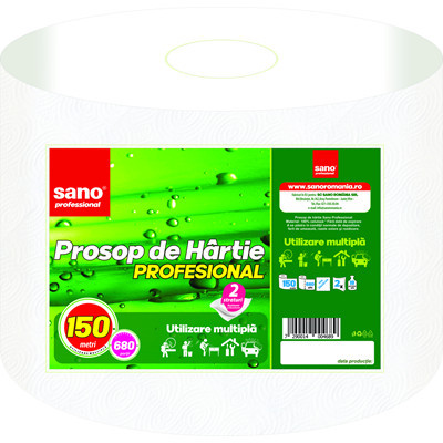 Prosop Bucatarie 2 Straturi, 150 m, SANO Professional