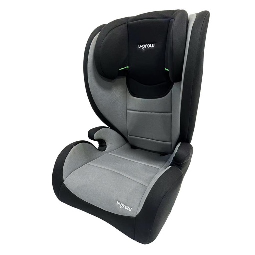 Scaun auto 100-150 cm , R129,cu isofix , gri/negru, U-Grow - Img 2